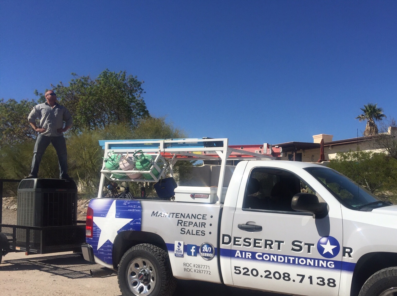 Desert Star Air Conditioning & Plumbing project